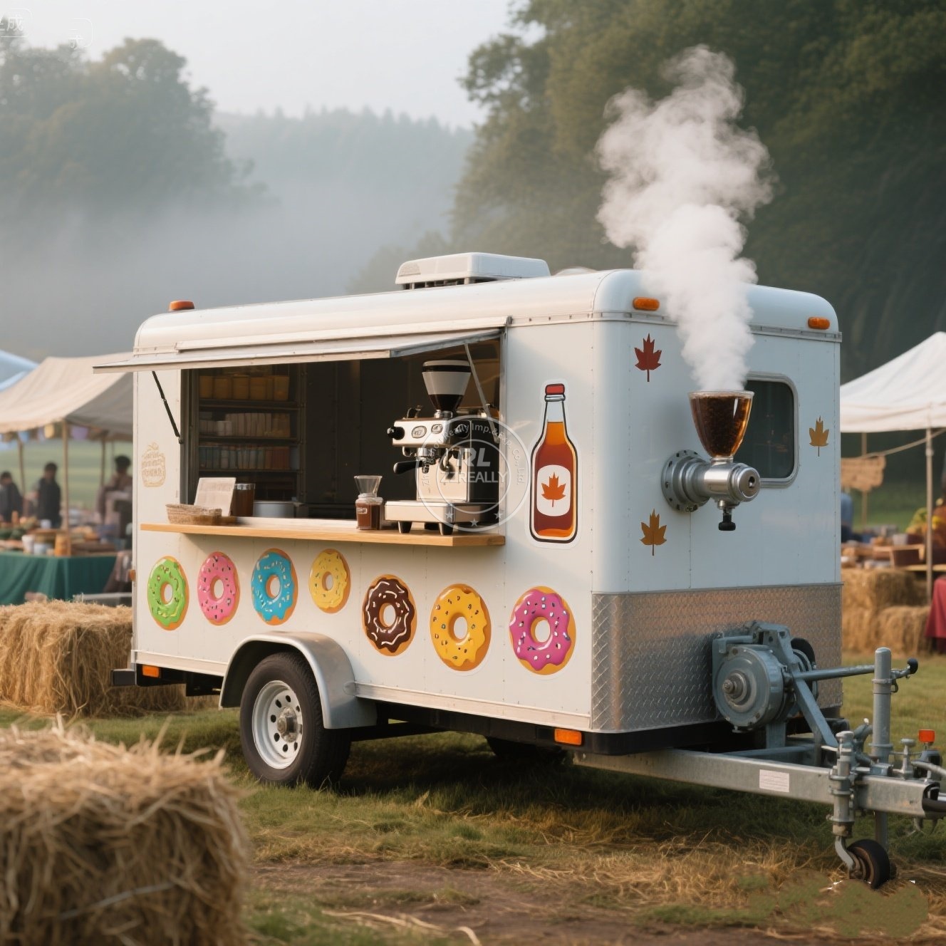 Quality Food Snacks - คุณภาพสูงรถเข็นอาหาร Caravan รถบรรทุกอาหารขนมขบเคี้ยวธุรกิจอาหารขนาดเล็กรถพ่วงรถเข็นรถเข็นไอศกรีม Coffee Trailer