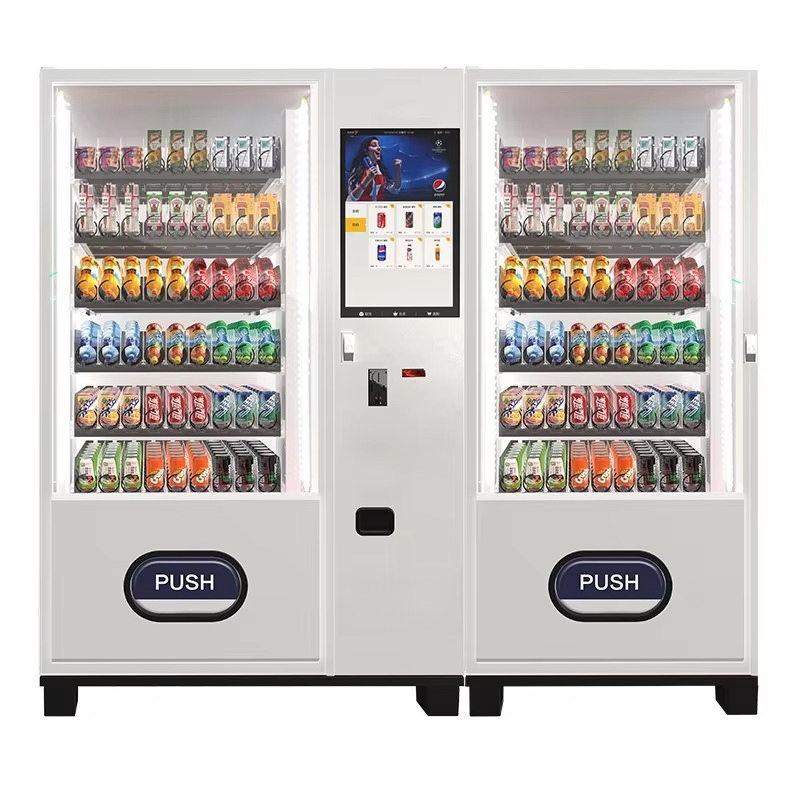 Snacks Food Usa - ตู้จำหน่ายเครื่องดื่มเย็นอัตโนมัติ เครื่องจ่ายขนมและอาหารอัจฉริยะ อุปกรณ์ค้าปลีกเชิงพาณิชย์ ตู้คีออส