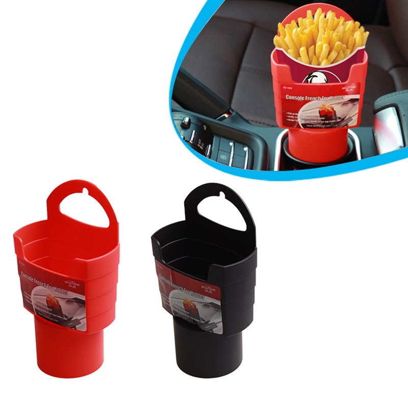 Food Snacks Drinks - รถ French Fries ผู้ถือกรณีถังขนมขบเคี้ยวกล่องอาหารเครื่องดื่มถ้วยผู้ถือถ้วย Coffea ขาตั้งภายใน