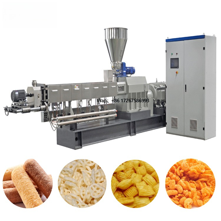 Quality Food Snacks - สายการผลิตขนมขบเคี้ยวคุณภาพสูง ราคาโรงงาน พร้อมอุปกรณ์ใหม่ เครื่องทำขนมขบเคี้ยว สายการผลิตขนมขบเคี้ยว