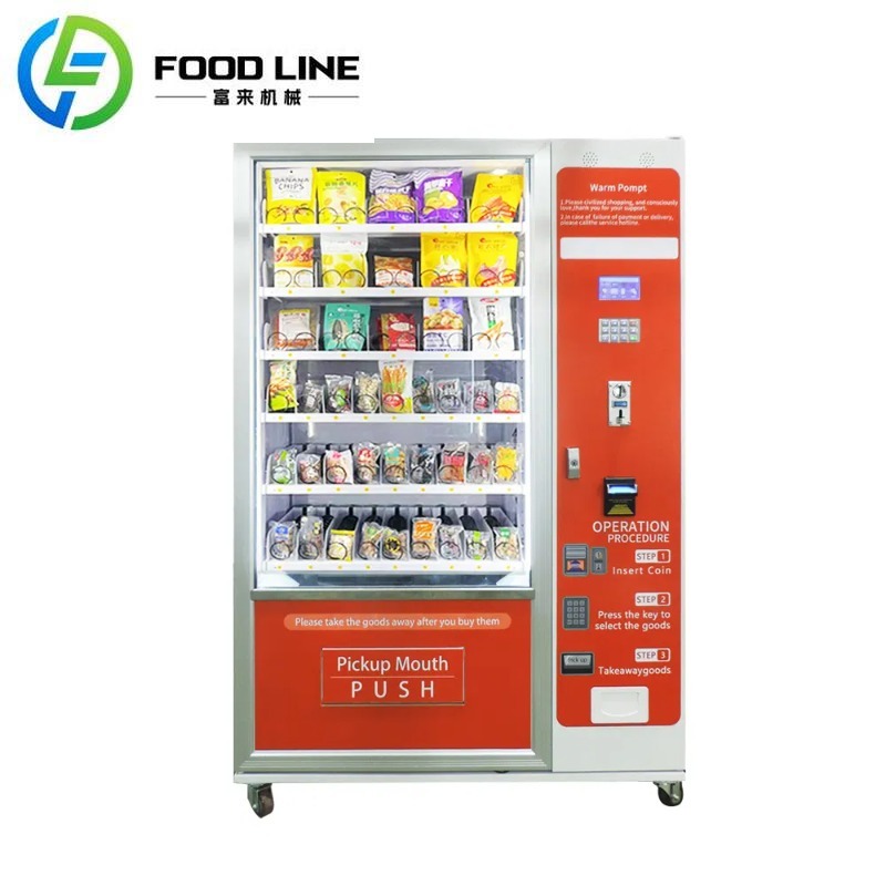 ตู้จำหน่ายสินค้าอัตโนมัติแบบกำ - Food Snacks Drinks บทวิจารณ์และราคา