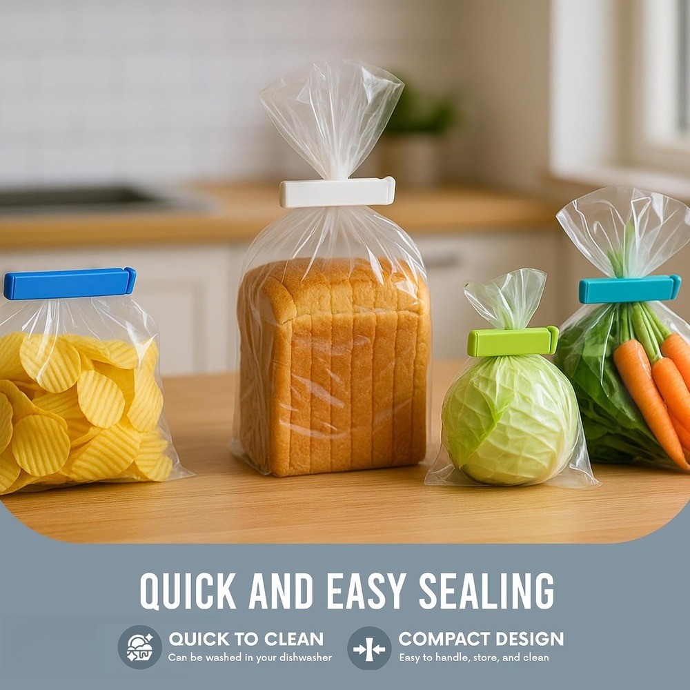 คลิปปิดผนึกถุงอาหารคุณภาพสูงขน - Quality Food Snacks บทวิจารณ์และราคา