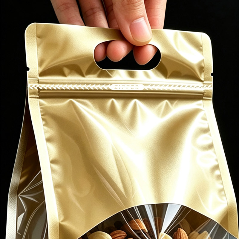 ถุงซีลใสแบบถือได้ 50 ชิ้น, ถุง - Logo Food Snack บทวิจารณ์และราคา