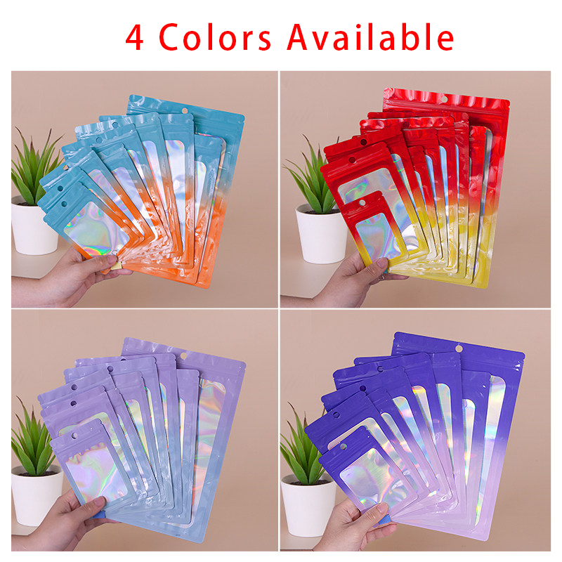 ถุงซิปสี่เหลี่ยมสีโฮโลแกรม, ถุ - Snacks Food Usa บทวิจารณ์และราคา
