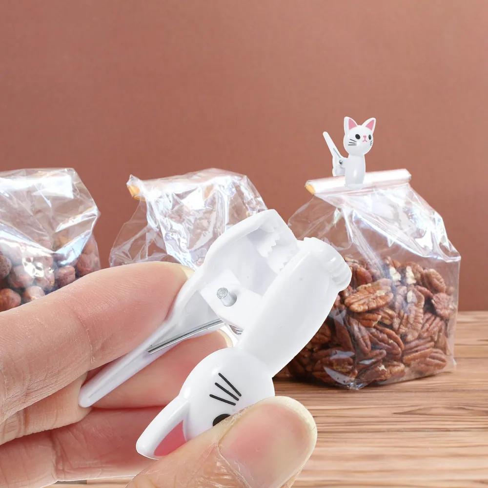คลิปหนีบถุงอาหารรูปแมว 8 ชิ้น  - Food Snacks Wholesale บทวิจารณ์และราคา