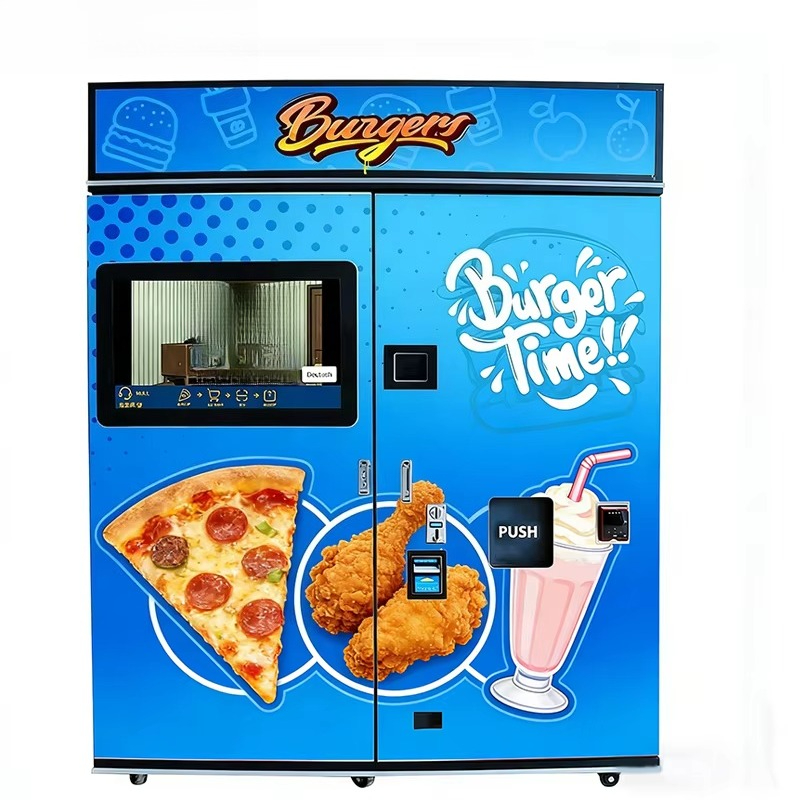 เครื่องจำหน่ายอาหารจานด่วนอัตโ - Snacks Food Usa บทวิจารณ์และราคา