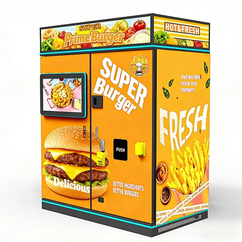 เครื่องจำหน่ายอาหารจานด่วนอัตโ - Snacks Food Usa บทวิจารณ์และราคา