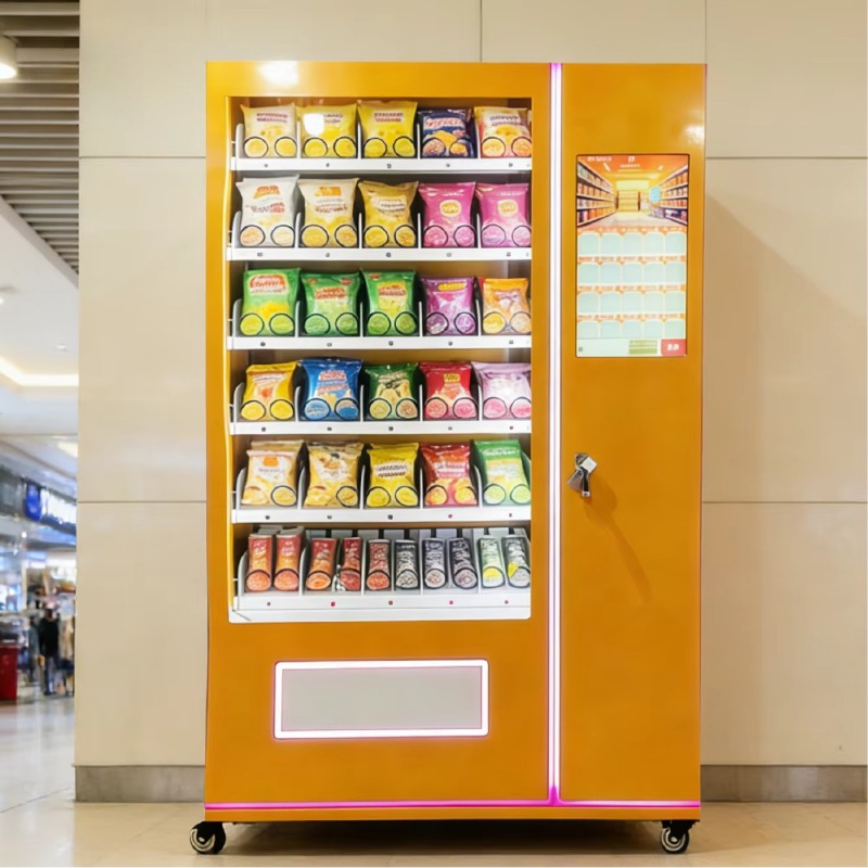 ตู้จำหน่ายขนมขบเคี้ยวอัตโนมัติ - Snacks Food Usa บทวิจารณ์และราคา