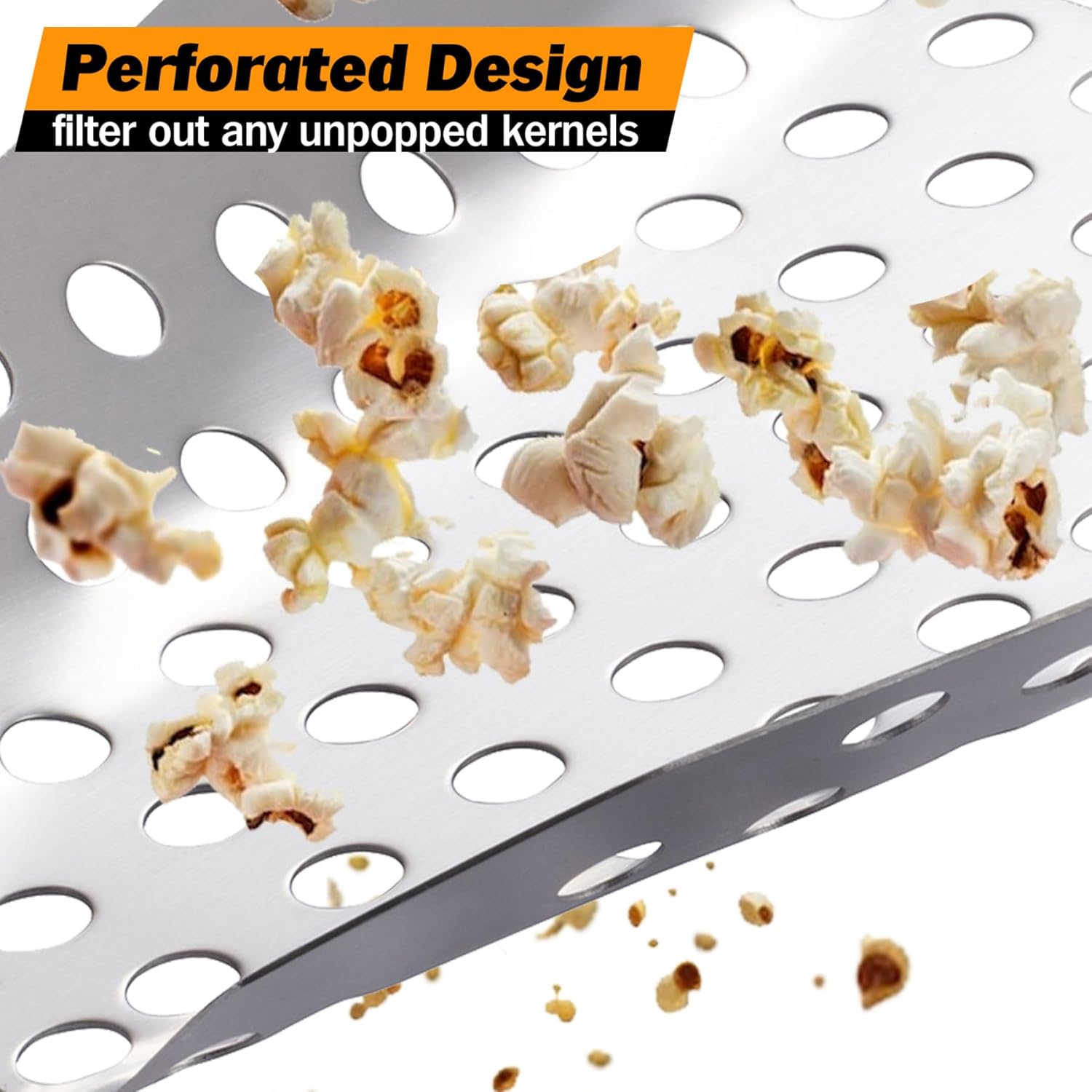 Popcorn Speed Scoop สแตนเลส Pe - Quick Food Snacks บทวิจารณ์และราคา