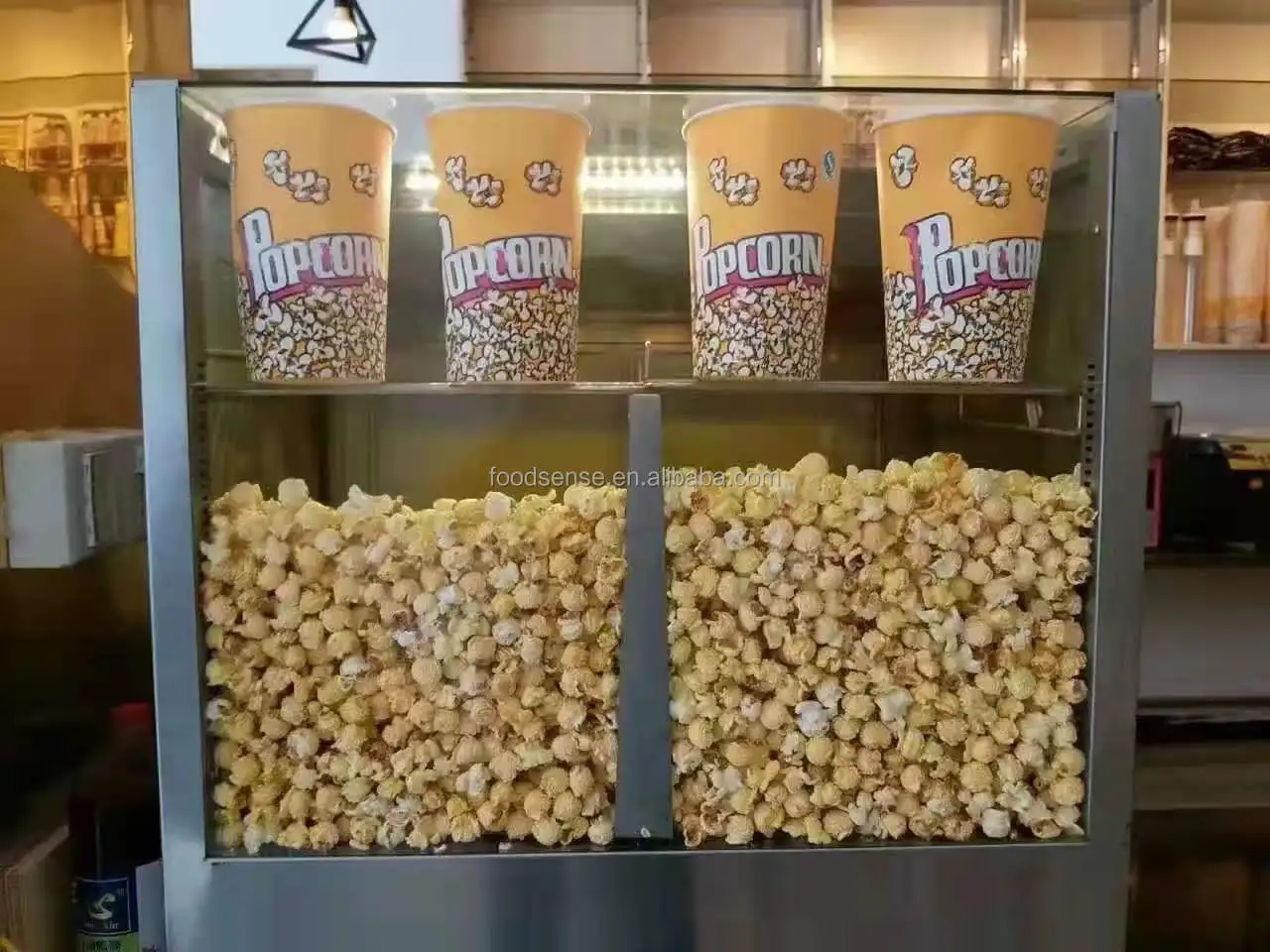 ตู้เก็บป๊อปคอร์นแบบมีฉนวนกันคว - Snacks Food Usa บทวิจารณ์และราคา